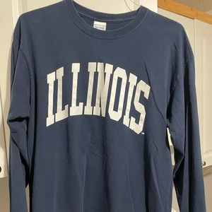 Illinois Fighting Illini Long Sleeve Tshirt